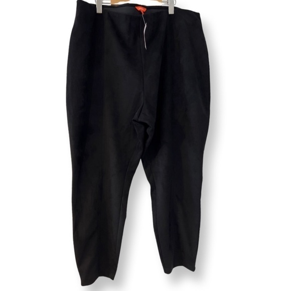 Joe fresh black suede-Like pants 2X soft figure flattering new with tags NWT - Picture 7 of 11